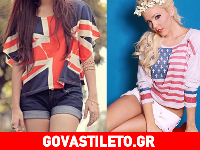 T-shirt με σημαίες! Φόρεσε σωστά το νέο hot trend